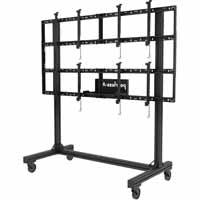 Soportes Video Wall Peerless DsC5602X2 Movil Para Pantallas 46 A 60 Pulgadas Capacidad Hasta 227 Kg  DS-C560-2X2 - DS-C560-2X2