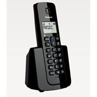 Telefono Panasonic KxTgb110Meb Inalambrico Basico 20 Numeros Identificador De Llamadas 50 Numeros Directorio Localizador De Auricular  Negro KX-TGB110MEB - PANASONIC