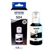 Botella Tinta Epson T504 Negro T504120-AL - T504120-AL