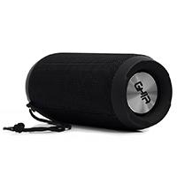 BOCINA BLUETOOTH BX600N GHIA NEGRA RESISTENTE A SALPICADURAS DE AGUA IPX6 /TWS/ 5W X2/ AUX / RADIO FM/ MICRO SD CARD/USB