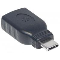 ADAPTADOR USB,MANHATTAN,354646,-C V3.1, CM-AH NEGRO