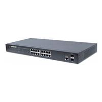 Poe SwitchIntellinet561341 Gb 16 Ptos 19 30WPto 220W Admin  2 Sfp 561341 - 561341