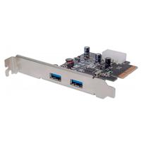 TARJETA PCI EXPRESS,MANHATTAN,151795, V3.1 ,2 PTOS USB