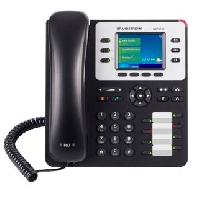 Telefono Ip Grandstream Gxp2130  3 Cuentas Sip 3 Lineas 2 Puertos Gigabit Bluetooth 8 Teclas Blf Conector Rj9 Compatible Con Ehs Pantalla Lcd A Color  Soporta Poe E Incluye Eliminador GXP2130 - GXP2130