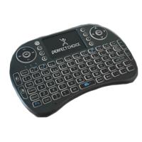 MINI TECLADO INALAMBRICO DE ENTRETENIMIENTO P/SMART TV PERFECT CHOICE NEGRO