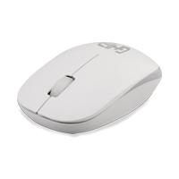 MOUSE GHIA / GM300BG / INALAMBRICO / RECEPTOR USB / 2 BOTONES / SCROLL / 1000 DPI / BLANCO CON GRIS GM300BG - Código: GM300BG | Compra en Guadalajara