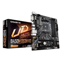 Mb Gigabyte B450 Amd SAm4 2A Gen4Xddr4 2933MhzDviHdmi4Xusb31M2 Micro AtxGama Media B450M DS3H - B450M DS3H