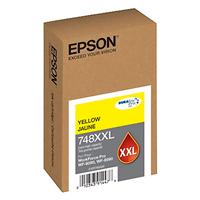 CARTUCHO EPSON MODELO T748XXL AMARILLO, PARA WF-6090, WF-6590, ALTA CAPACIDAD