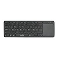 TECLADO INALAMBRICO CON TOUCH PAD PERFECT CHOICE NEGRO