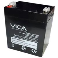 BATERIA DE REMPLAZO 12V 5AH VICA, GENERICA COMPATIBLE CON EL 80% DE  NO BREAKS  DE OTRAS MARCAS