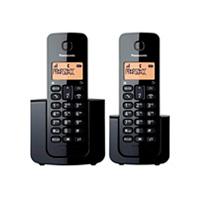 Telefono Panasonic KxTgb112Meb Inalambrico Basico Base  Handset 20 Numeros Identificador De Llamadas 50 Numeros Directorio Localizador De Auricular Negro KX-TGB112MEB - KX-TGB112MEB