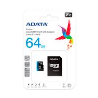 Memoria Micro Sdxc Adata 64Gb Uhs I Cl10 A1  Ausdx64Guicl10A1 Ra1  - AUSDX64GUICL10A1-RA1