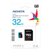 Memoria Adata Micro SdxcSdhc 32Gb UhsI 100Mb25Mb Clase 10 V10 A1 CAdaptador Ausdh32Guicl10A1Ra1 AUSDH32GUICL10A1-RA1 - AUSDH32GUICL10A1-RA1