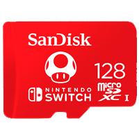 Memoria Sandisk Micro Sdxc 128Gb Nintendo Switch 100MbS 4K U3 V30 Sdsqxao128GGnczn SDSQXAO-128G-GNCZN - SDSQXAO-128G-GNCZN