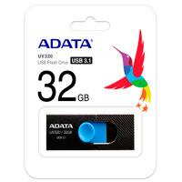 Memoria Flash Adata Uv320 32Gb Usb 3 2 Black Blue  Auv320 32G Rbkbl  - AUV320-32G-RBKBL