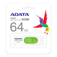 Memoria Flash Adata Uv320 64Gb Usb 3 2 White Green  Auv320 64G Rwhgn  - AUV320-64G-RWHGN