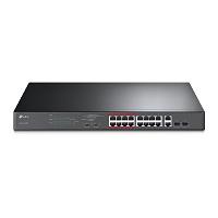 Switch Poe TpLink TlSl1218Mp  Switch Poe TpLink TlSl1218Mp 10100Mbps  2 Gigabit Negro 187W 16 Puertos  TL-SL1218MP  TL-SL1218MP - TL-SL1218MP