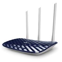 ROUTER INALAMBRICO TP-LINK ARCHER C20W WISP AC750 DUAL BAND 2.4GHZ A 300MBPS Y 5GHZ A 433MBPS 4 PUERTOS LAN 10/100 1 PUERTO WAN 10/100 Y 3 ANTENAS FIJAS OMNIDIRECCIONALES