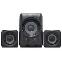 BOCINA PARA PC 21 GHIA NEGRA/GRIS AUDIO 35MM ALIMENTACION USB 5W GAC-185 - Código: GAC-185 | Compra en Guadalajara