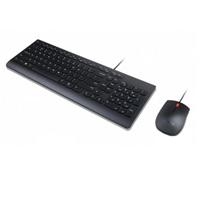 4X30L79907 Kit De Teclado Y Mouse  Lenovo  Essential Alambrico Usb Negro Espaol 4X30L79907