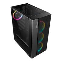 GABINETE OCELOT GAMING OGEC02 / MID TOWER / ATX M-ATX ITX / PANEL LATERAL CRISTAL TEMPLADO / NO INCLUYE VENTILADORES / ENFRIAMIENTO LIQUIDO HASTA 240MM / GPU HASTA 320MM / COLOR NEGRO OGEC02 - Código: OGEC02 | Compra en Guadalajara