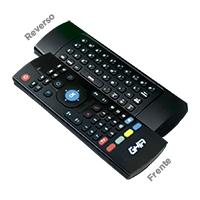 MINI TECLADO INALAMBRICO COMPACTO GHIA CON AIR MOUSE Y CONTROL REMOTO IR PARA SMART TV Y TV BOX GCR-003 - Código: GCR-003 | Compra en Guadalajara