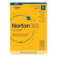 Norton 360 Deluxe  Total Security 5 Dispositivos 1 Ao Caja 21414709 - 21414709