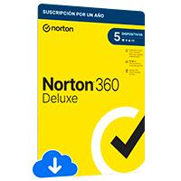 Esd Norton 360 Deluxe  Total Security 5 Dispositivos 1 Ao Descarga Digital 21414679 - 21414679