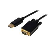 Cable Adaptador De 91Cm Convertidor De Video Displayport Dp A Vga  Activo  1080P  Negro  Startechcom Mod Dp2Vgamm3B DP2VGAMM3B - DP2VGAMM3B