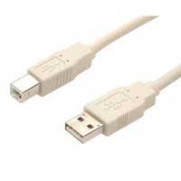 Cable De 3M Usb 20 Beige  Usb TipoA Macho A UsbB Macho Para Impresora  Startechcom Mod Usbfab10 USBFAB_10 - USBFAB_10