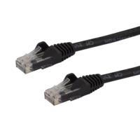 N6PATC1MBK Cable De 1M De Red Ethernet Snagless Sin Enganches Cat 6 Cat6 Gigabit  Negro  Startechcom Mod N6Patc1Mbk N6PATC1MBK
