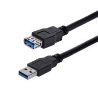 Cable De 1M De Extension Alargador Pasivo Usb 30 Superspeed  Macho A Hembra Usb A  Extensor  Negro  Startechcom Mod Usb3Sext1Mbk USB3SEXT1MBK - USB3SEXT1MBK