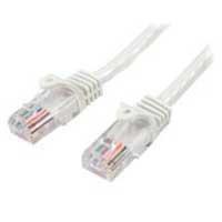 Cable De 10M Blanco De Red Cat5E Ethernet Rj45 Sin Enganches  Latiguillo Snagless  Startechcom Mod 45Pat10Mwh 45PAT10MWH - 45PAT10MWH