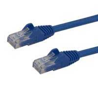Cable De 50Cm De Red Ethernet Snagless Sin Enganches Cat 6 Cat6 Gigabit  Azul  Startechcom Mod N6Patc50Cmbl N6PATC50CMBL - N6PATC50CMBL