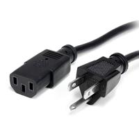 CABLE DE CORRIENTE DE 3.6M DE ALIMENTACION PARA COMPUTADORA - NEMA 5-15P A C13 - 18AWG - 10A 125V - STARTECH.COM MOD. PXT10112