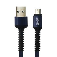 CABLE MICRO USB GHIA NYLON 1M COLOR AZUL GAC-197A - Código: GAC-197A | Compra en Guadalajara
