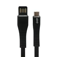 Cable Micro Usb Ghia Plano ReversibleBilateral Color Negro De 1M GAC-200N - GAC-200N