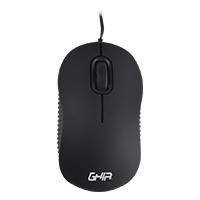 MINI MOUSE USB RETRACTIL GHIA COLOR NEGRO GAC-209 - Código: GAC-209 | Compra en Guadalajara