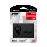 Unidad Ssd Kingston 480Gb Sata 3 2 5  500 450 Mb S R W Sa400S37 480G  - SA400S37/480G