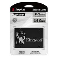 Unidad De Estado Solido Interno 512Gb Kingston Kc600 25 Sata3 Lect550 Escrit520 Mbs 7Mm Pc Laptop Mini Pc 3D Nand Tlc Skc600512G SKC600/512G - SKC600/512G