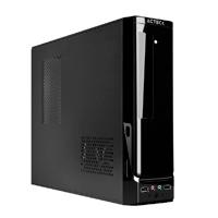 GABINETE ACTECK ATOM / MICRO TORRE SLIM / MICRO ATX, MINI ITX / FUENTE SFX 450W / METAL / NEGRO / AC-929042