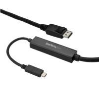 CABLE ADAPTADOR DE 3M USB-C A DISPLAYPORT 4K 60HZ - NEGRO - CABLE USB TIPO C A DP - CABLE DE VIDEO USBC - STARTECH.COM MOD. CDP2DPMM3MB