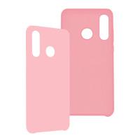 FUNDA GHIA DE SILICON COLOR ROSA CON MICA PARA HUAWEI P30 LITE