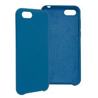 FUNDA GHIA DE SILICON COLOR AZUL CON MICA PARA HUAWEI Y5