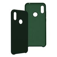 FUNDA GHIA DE SILICON COLOR VERDE CON MICA PARA HUAWEI Y6 2019