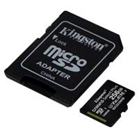 Memoria Microsd Sdxc Kingston 256Gb  Sdcs2 256Gb Canvas Select Plus  Uhs I  Clase10 C Adaptador - SDCS2/256GB