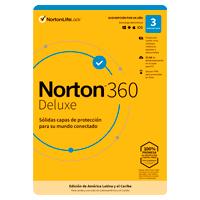 Norton 360 Deluxe  Total Security  3 Dispositivos  1 Ao Caja 21414731 - 21414731