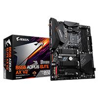 Tarjeta Madre Gigabyte D90B550 AORUS ELITE AX V2 4xDDR4 128GB 4733Mhz 1xHDMI 1xDP PCIe 4.0 M.2 S AM4 Ryzen Wi Fi 6 ATX B550 AORUS ELITE AX V2 - Código: B550 AORUS ELITE AX V2 | Compra en Guadalajara
