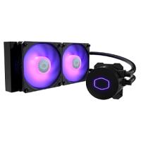 Cooler Master MasterLiquid ML240L V2 RGB - Sistema de refrigeración líquida del procesador - para LGA1156 AM2 AM2 LGA1366 AM3 LGA1155 AM3 LGA2011 FM1 FM2 LGA1150 FM2 LGA2011-3 LGA1151 AM4 LGA2066 LGA1200 - aluminio - 120 mm - Código: MLW-D24M-A18PC-R2 | Compra en Guadalajara