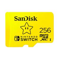 Memoria Sandisk Micro Sdxc 256Gb Nintendo Switch 100MbS 4K U3 V30 Sdsqxao256GGnczn SDSQXAO-256G-GNCZN - SDSQXAO-256G-GNCZN